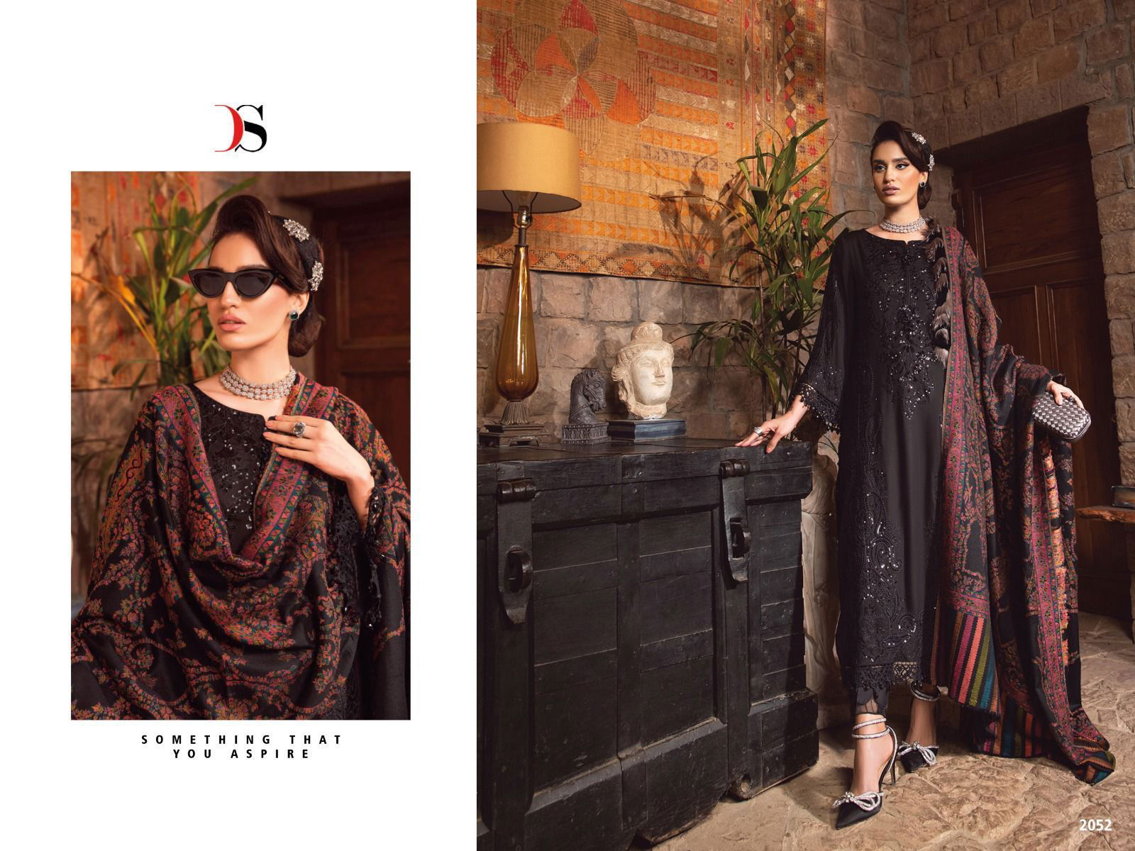 Maria b embroidered lawn  23 by Deepsy Suits Cotton Salwar Suits Catalog